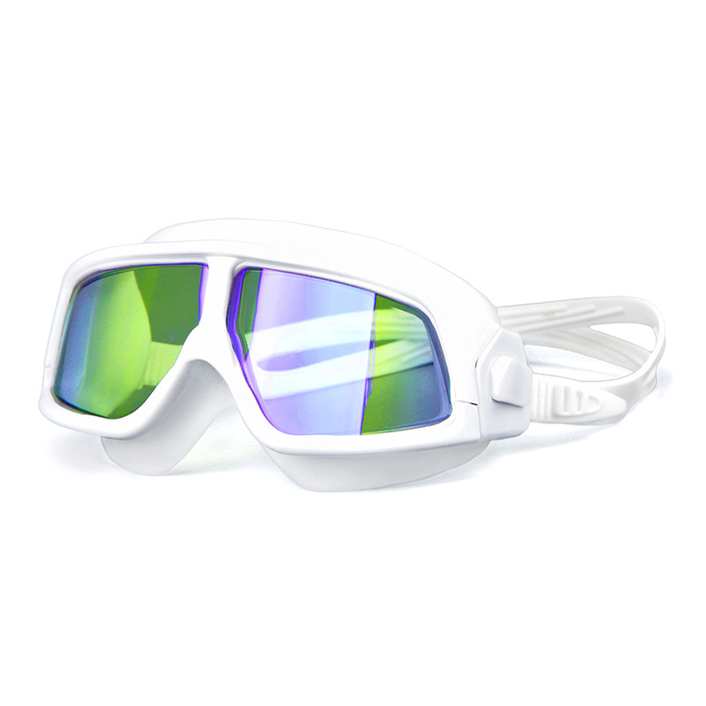 Men Women Swimming Goggles Thickened Waterproof High-definition Double Layer Anti-fog Swim Eyewear