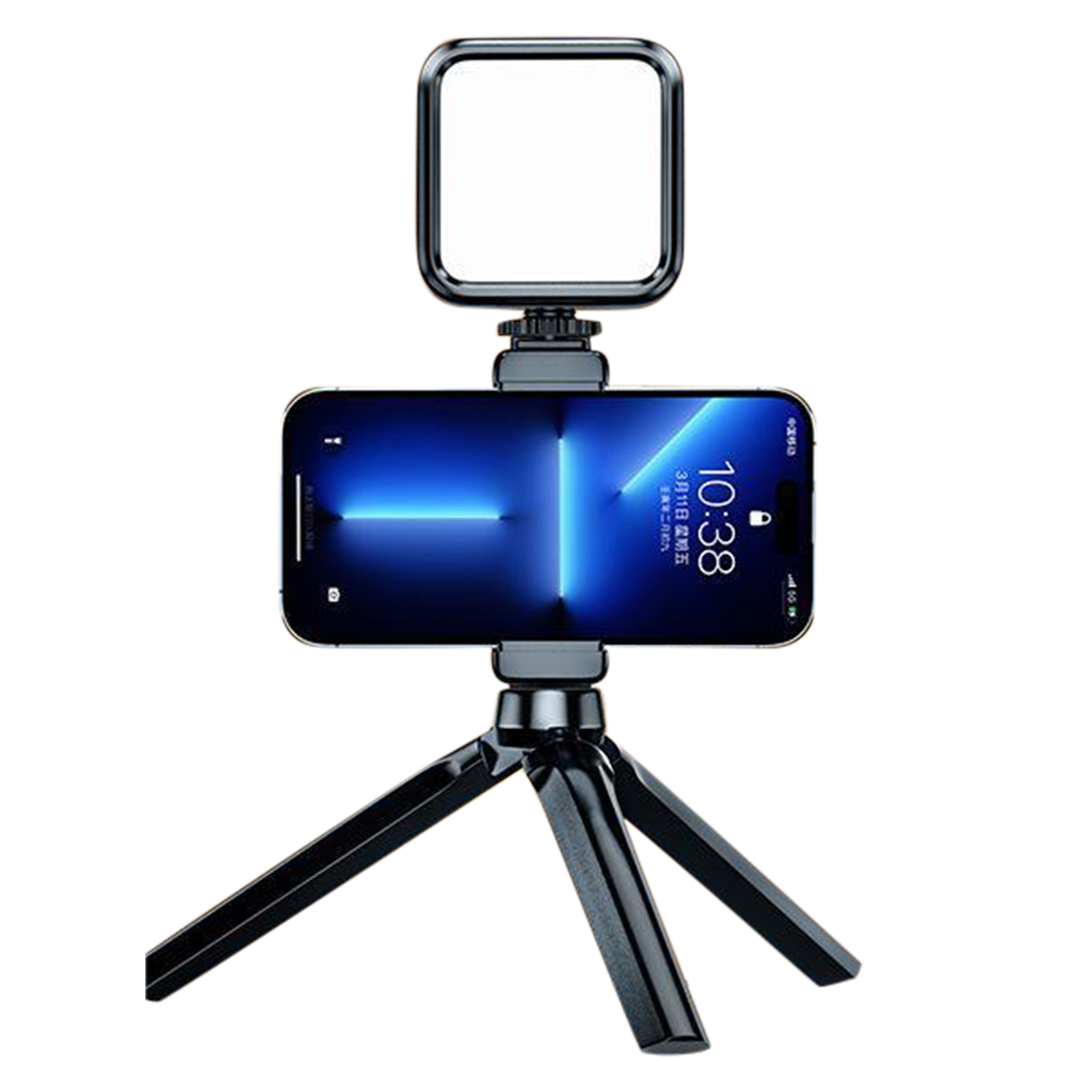 Mobile Phone Fill Light Handheld Rgb Photography Lighting Mini Portable Pocket Selfie Light With Tripod Clip
