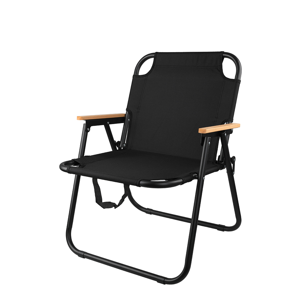 Outdoor Foldable Chair Furniture Kermit High Carbon Steel 600D Oxford Cloth Portable Folding Chair Great For Camping Picnic Park