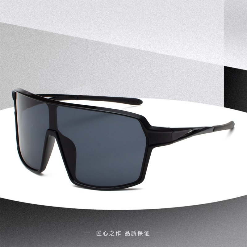 Outdoor Sports Sunglasses Uv Protection Square Frame Safety Cycling Sunglasses Eyewear For Men Women