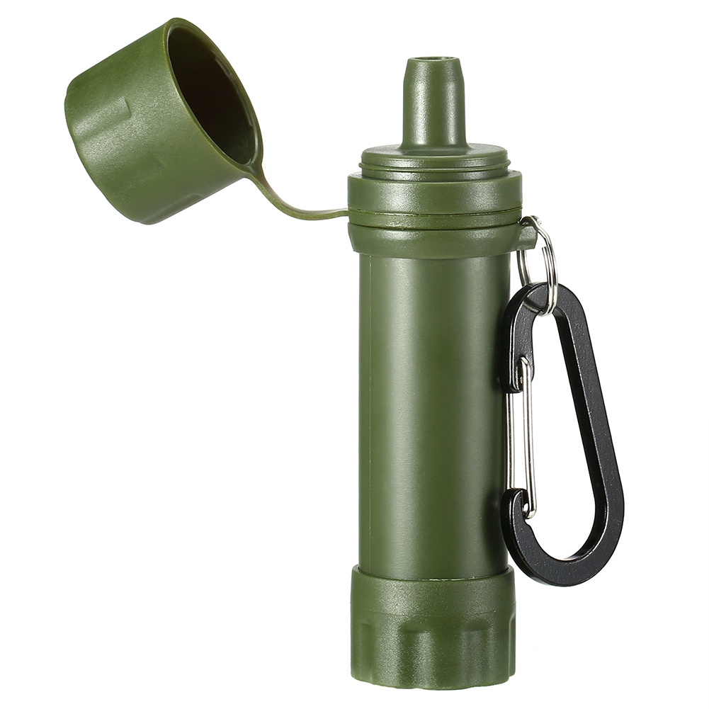 Outdoor Water Filter Straw Emergency Survival Equipment Field Portable Life Water Filtration System Purifier