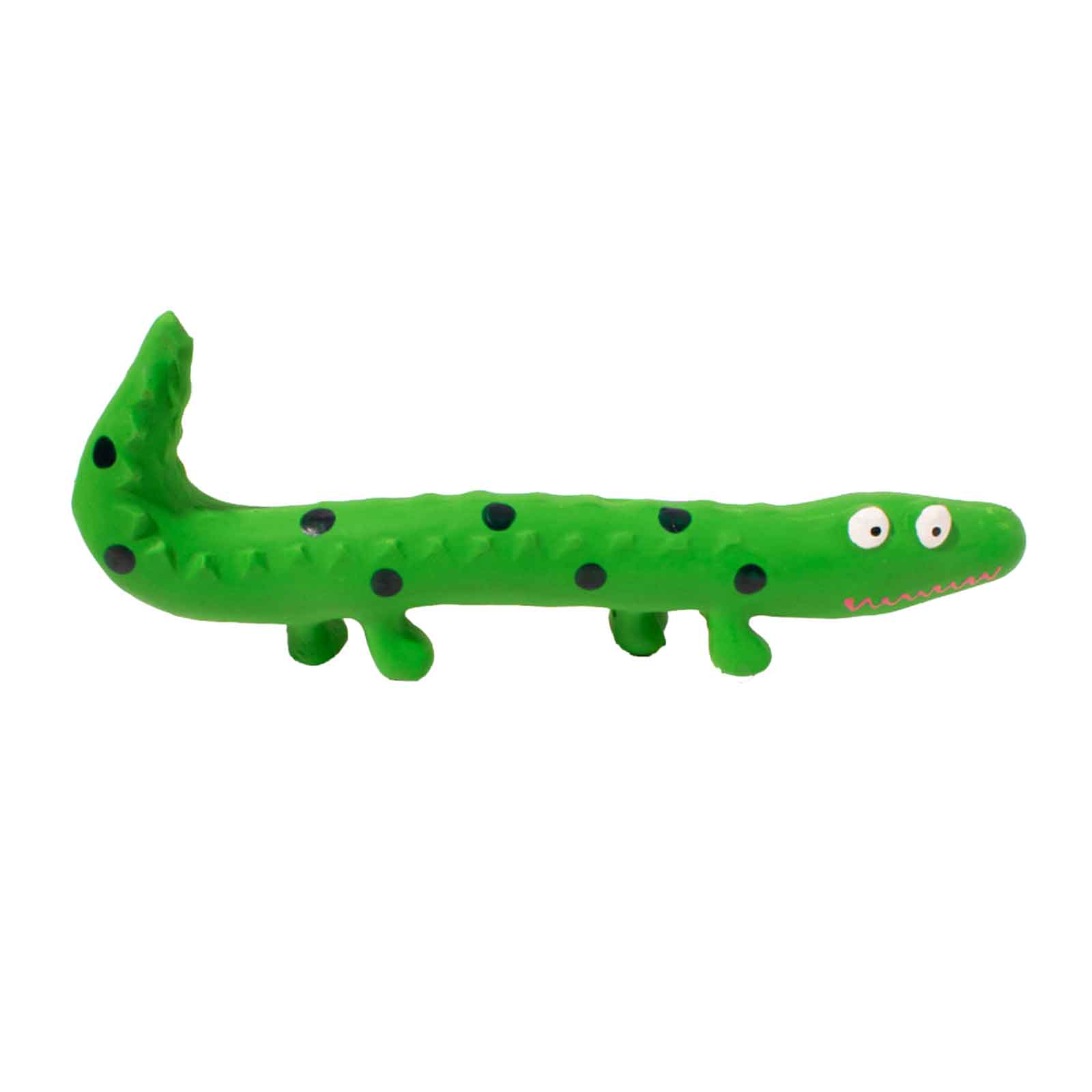 Pet Dog Latex Squeaky Toys Indestructible Bite-resistant Lizard Shape Sound Toys Pet Accessories For Small Medium Dogs (24 x 10cm)
