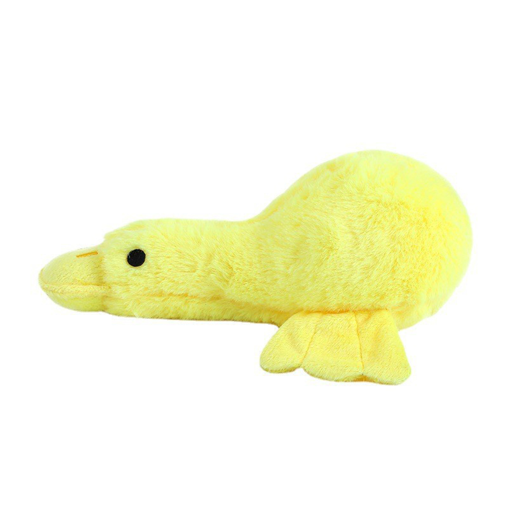 Pet Plush Chew Toy Bite-resistant Funny Duck Sounding Toys Training Interactive Supplies For Small Medium Dog