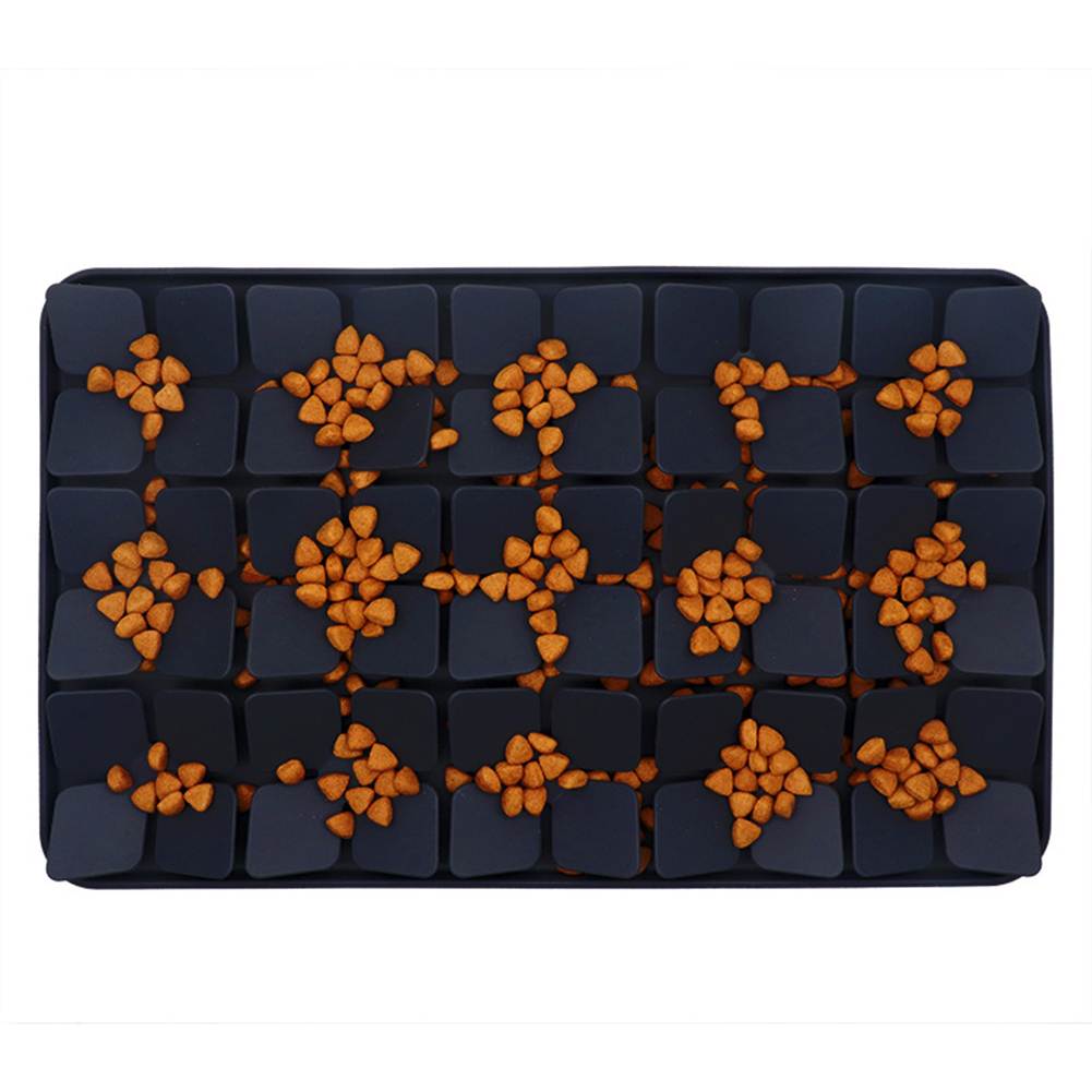 Pet Silicone Snuffle Mat Slow Feeder Lick Mat Cat Supplies Encourages Natural Foraging Skill For Slow Down Eating
