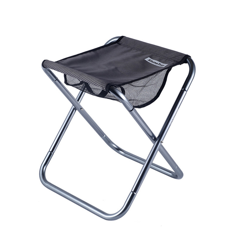 Portable Folding Stool Aluminum Alloy Fishing Chair Maza for Outdoor Camping Hiking Backpacking