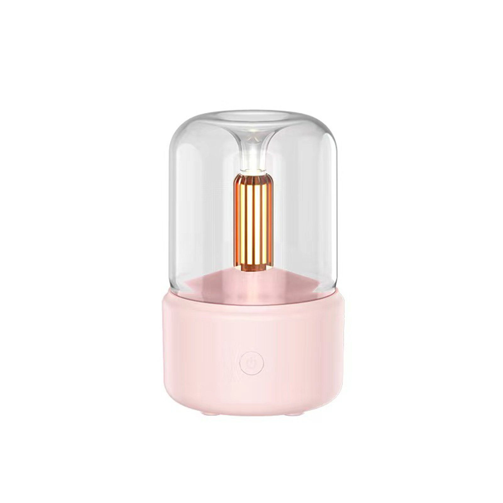 Portable Mini Aroma Diffuser Built-in Intelligent Chip Auto Power-off Protection USB Mini Humidifier Essential Oil Night Light For Home Office Bedroom