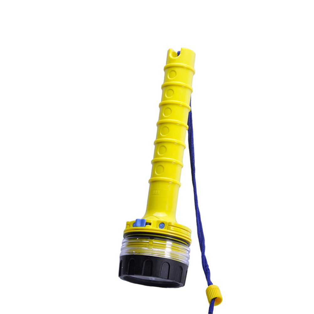 Professional Dive Flashlight Underwater Waterproof Non-slip Led Diving Lamp Light Torch