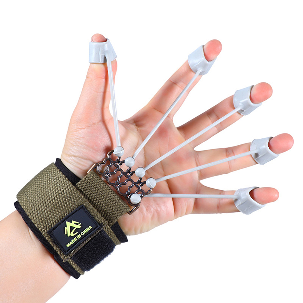 Professional Portable Silicone Hand Gripper Ergonomic Design Finger Exerciser Wrist Strength Trainer