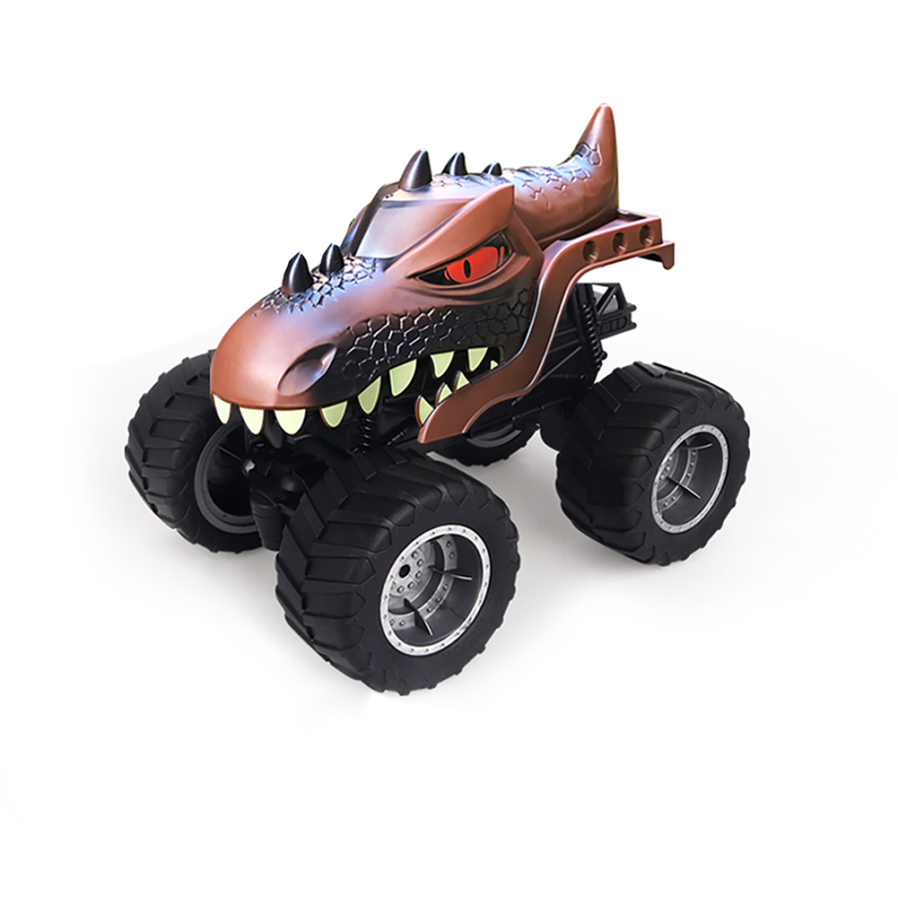 Q148 Dinosaur Trucks For Boys 1:16 Scale 2WD Remote Control Climbing Car Toys For Kids Birthday Gifts