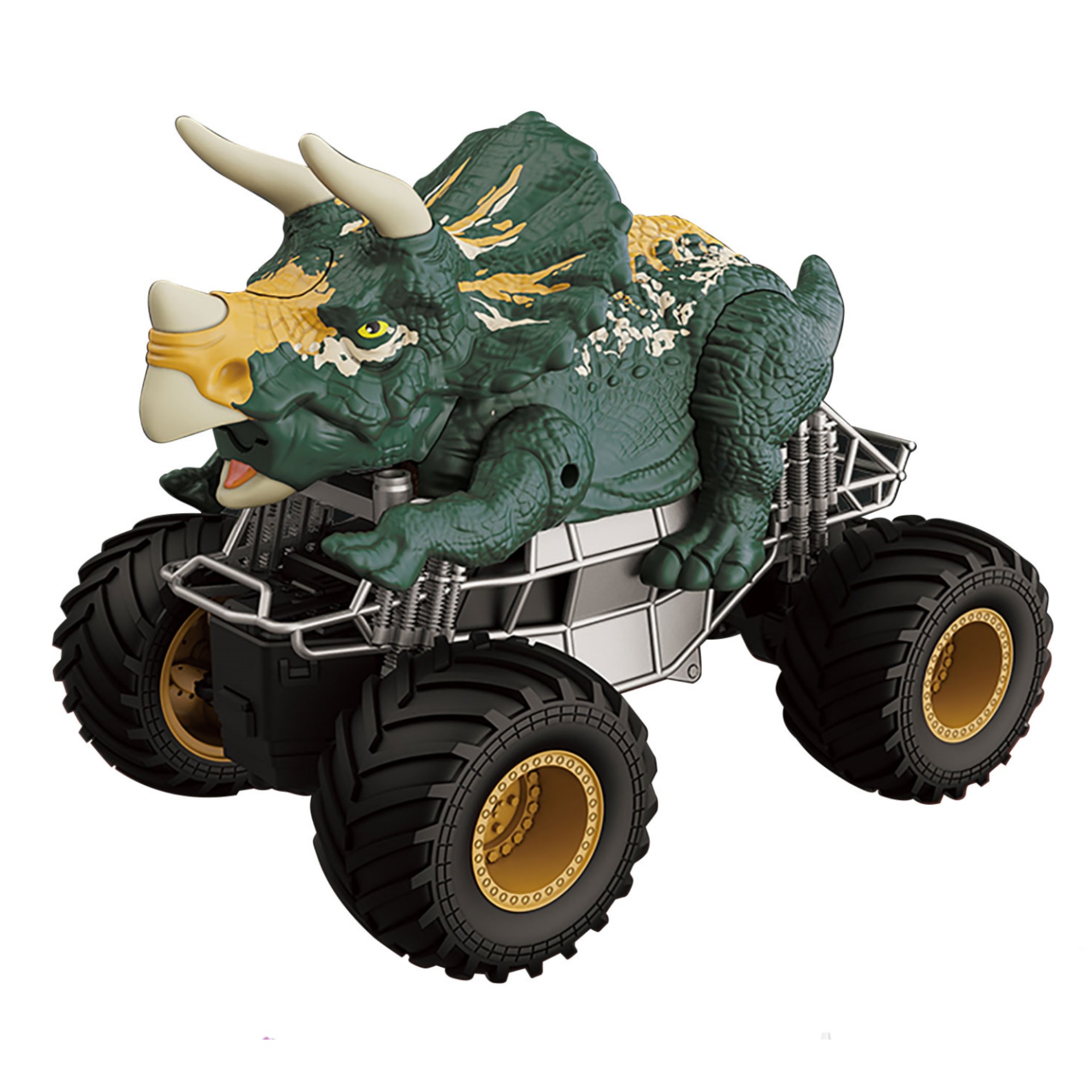 Q160 Kids Remote Control Dinosaur Car With Light Spray 2.4 GHz Rechargeable Rc Stunt Off-road Vehicle Toys For Kids Birthday Gifts