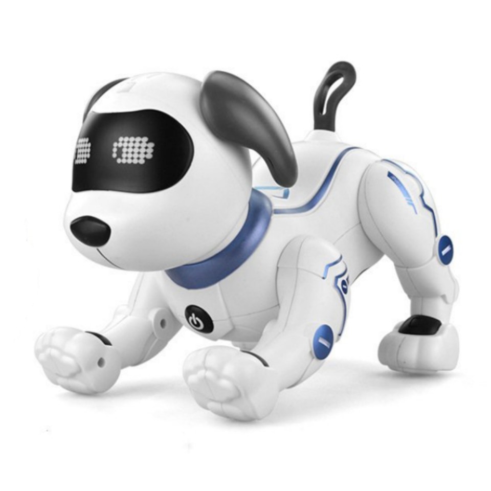 RC Robot Dog Toys for Kids Programmable Remote Control Stunt Robot Puppy Interactive Toy Electronic Pet Dog