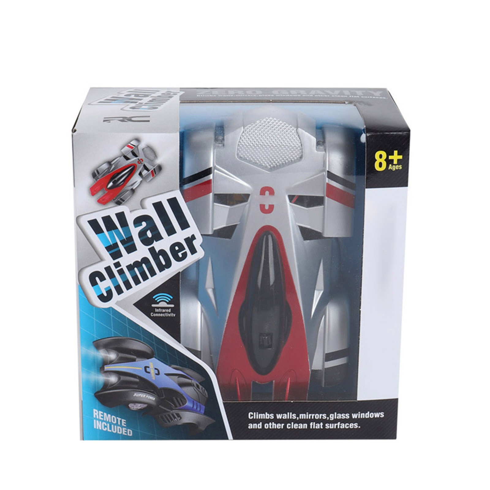 Remote Control Wall Climbing Car 360 Degree Rotation Stunt Vehicle With Light For Boys Girls Christmas Birthday Gifts