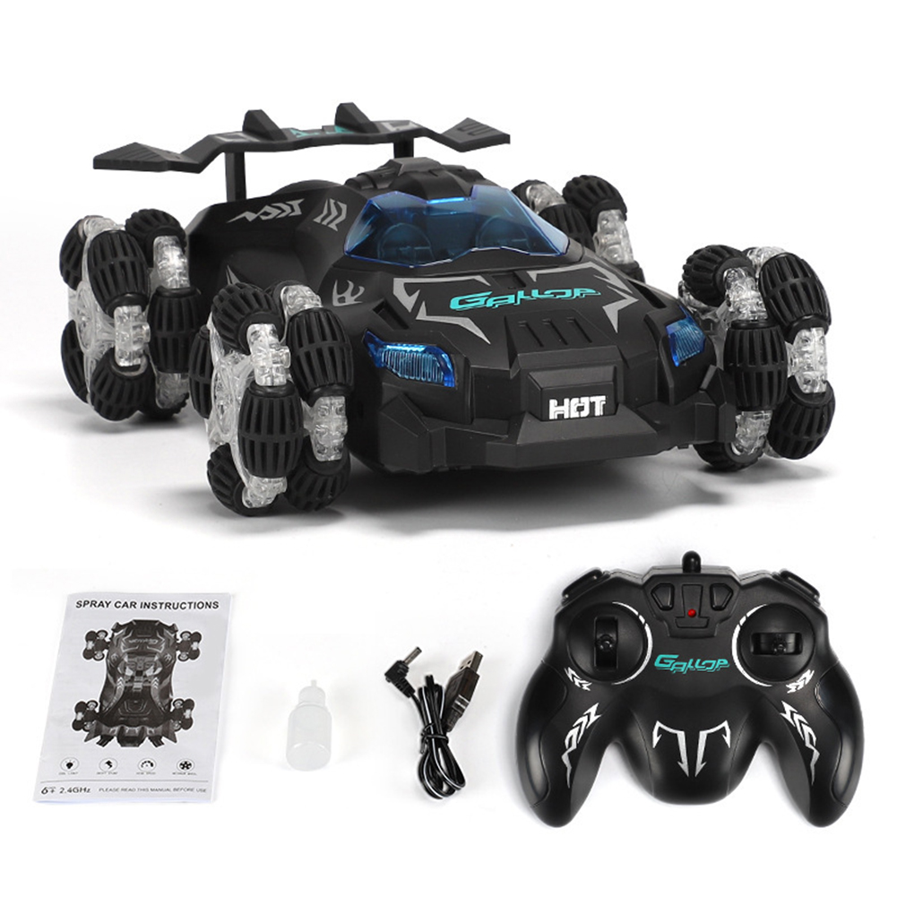 Remote Control Spray Racing Car Electric Stunt Drift Racing Car Kids Toy