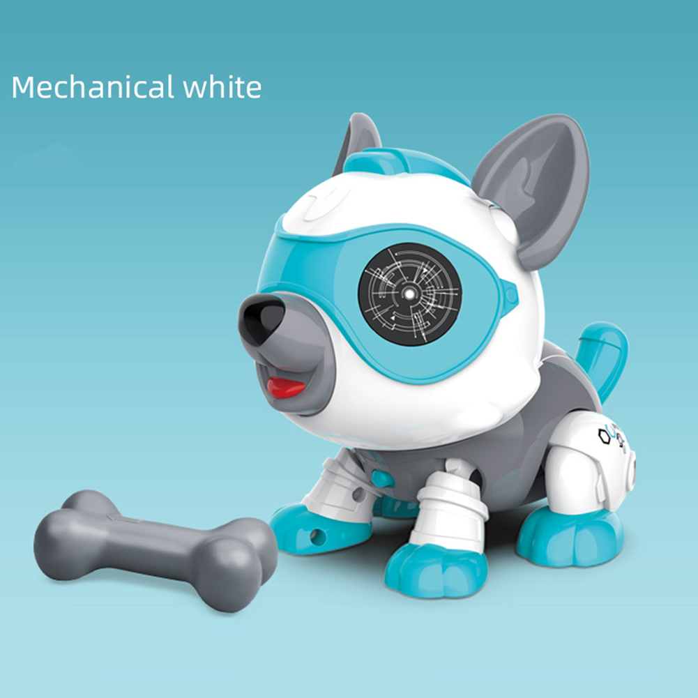 Robot Dog For Kids Diy Electronics Robotic Dog Toys With Bone Voice For Touch Control Smart Pet Robot Toys