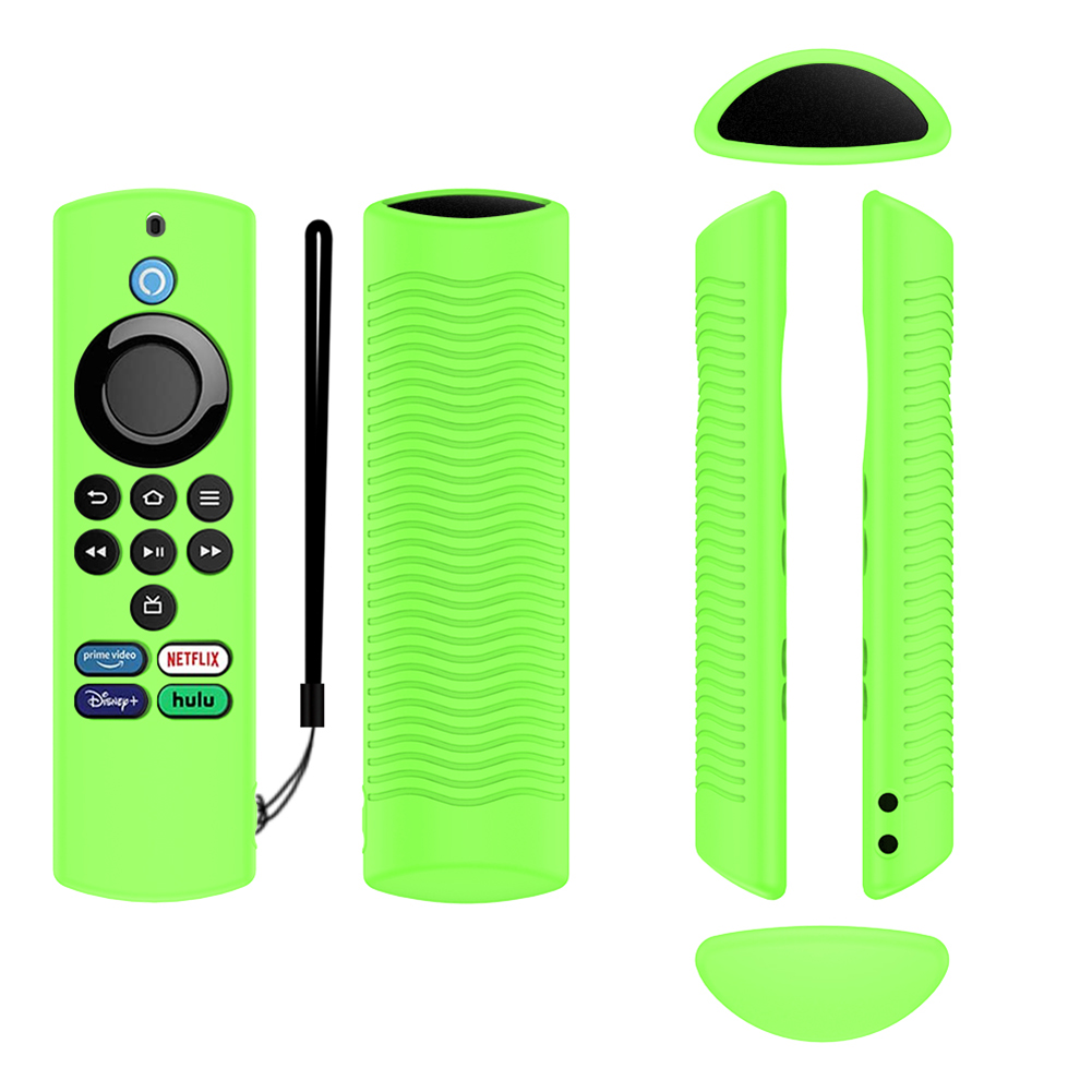 Silicone Remote Control Protective Case Compatible For Fire Tv Stick Lite With Alexa Voice Remote Lite(2nd Gen)