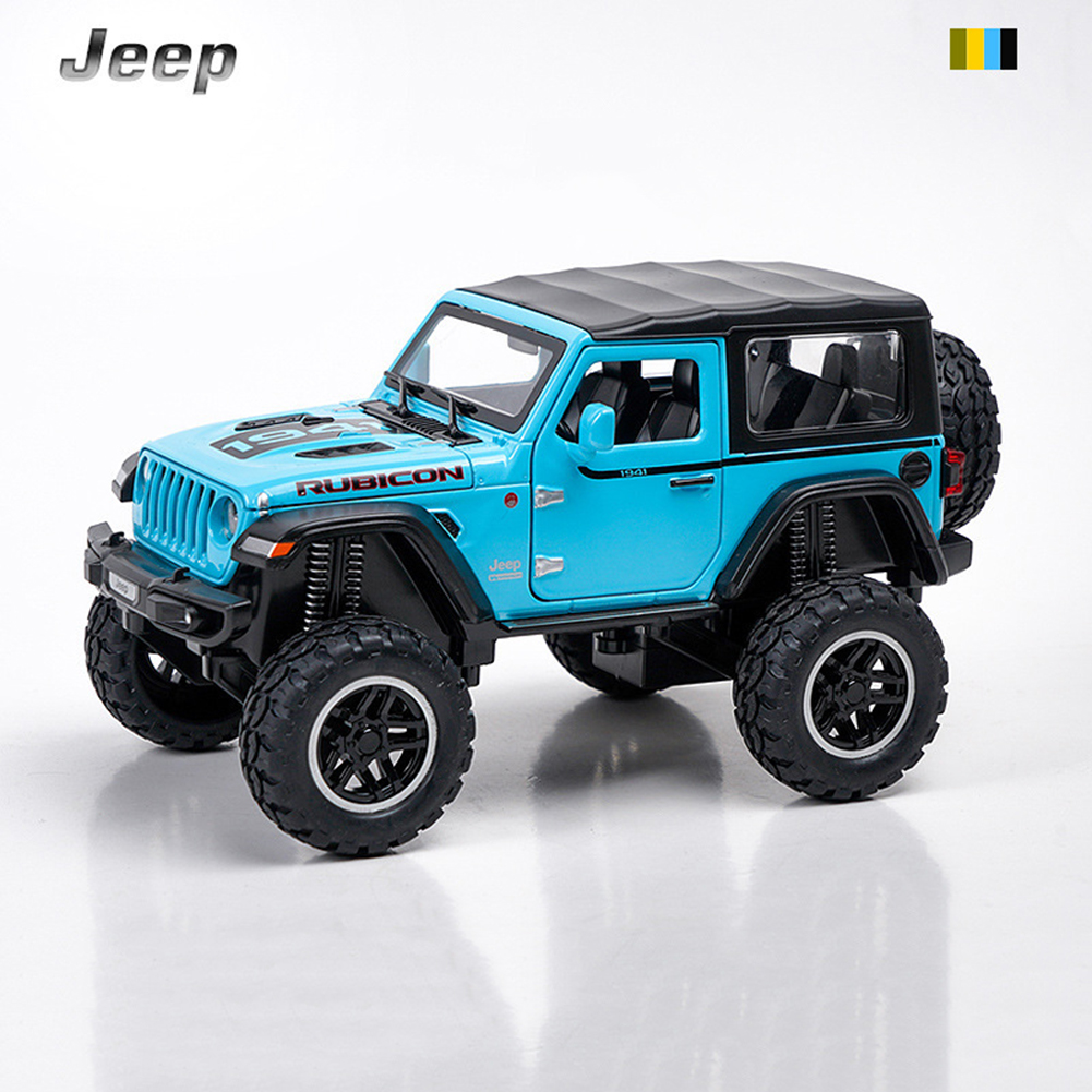 Simulation 1:22 Off-road Vehicle Model Children Alloy Pull Back Car Model Toy for Christmas Birthday Green