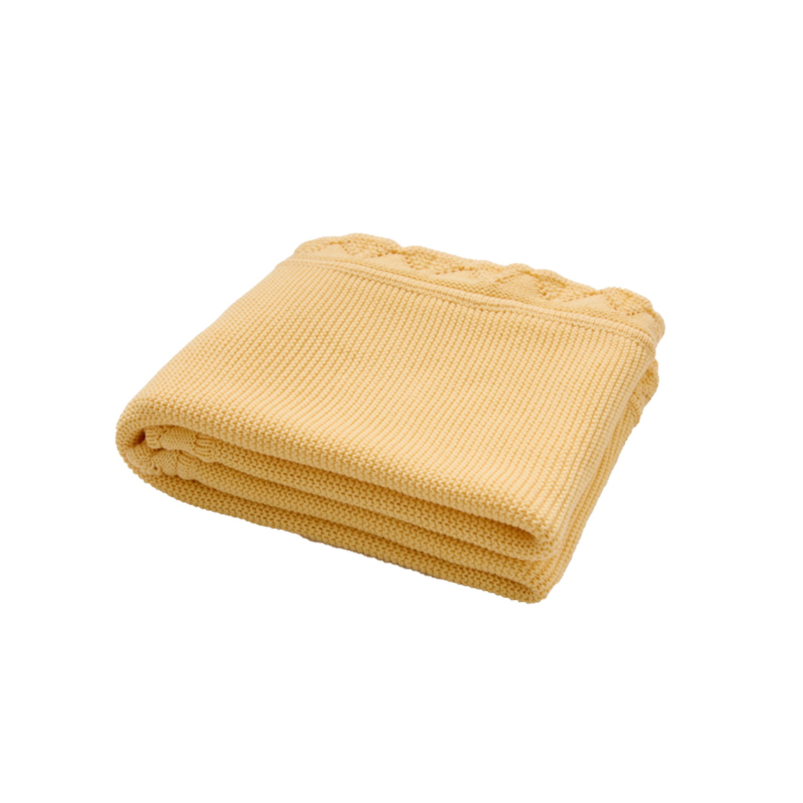 Solid Color Knitted Blanket Lightweight Comfortable Breathable Machine Washable Super Soft Throw Blanket lemon yellow 80 x 100CM