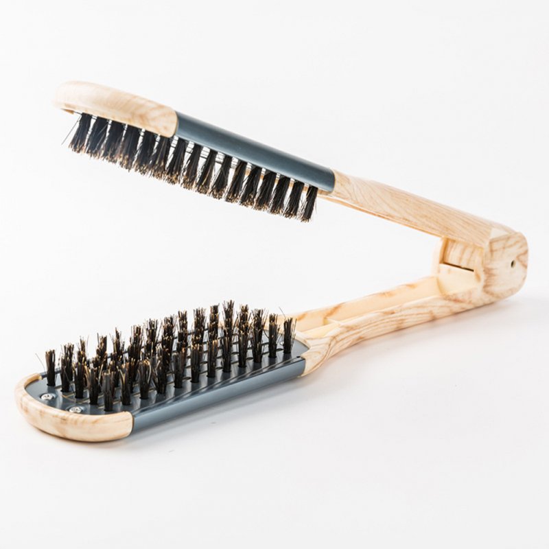 Straight Hair Clip Hair Straightener V-shaped Bristle Comb Styling Tools Suitable For Home Use Hair Stylists Salons