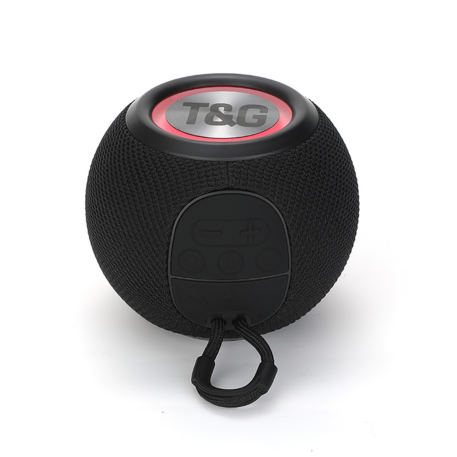 TG337 Wireless Speaker Portable Speaker Powerful Sound 57MM Horn Driver Speaker With Color Lights Micro SD USB AUX Player For Home Kitchen Outdoor Travelling