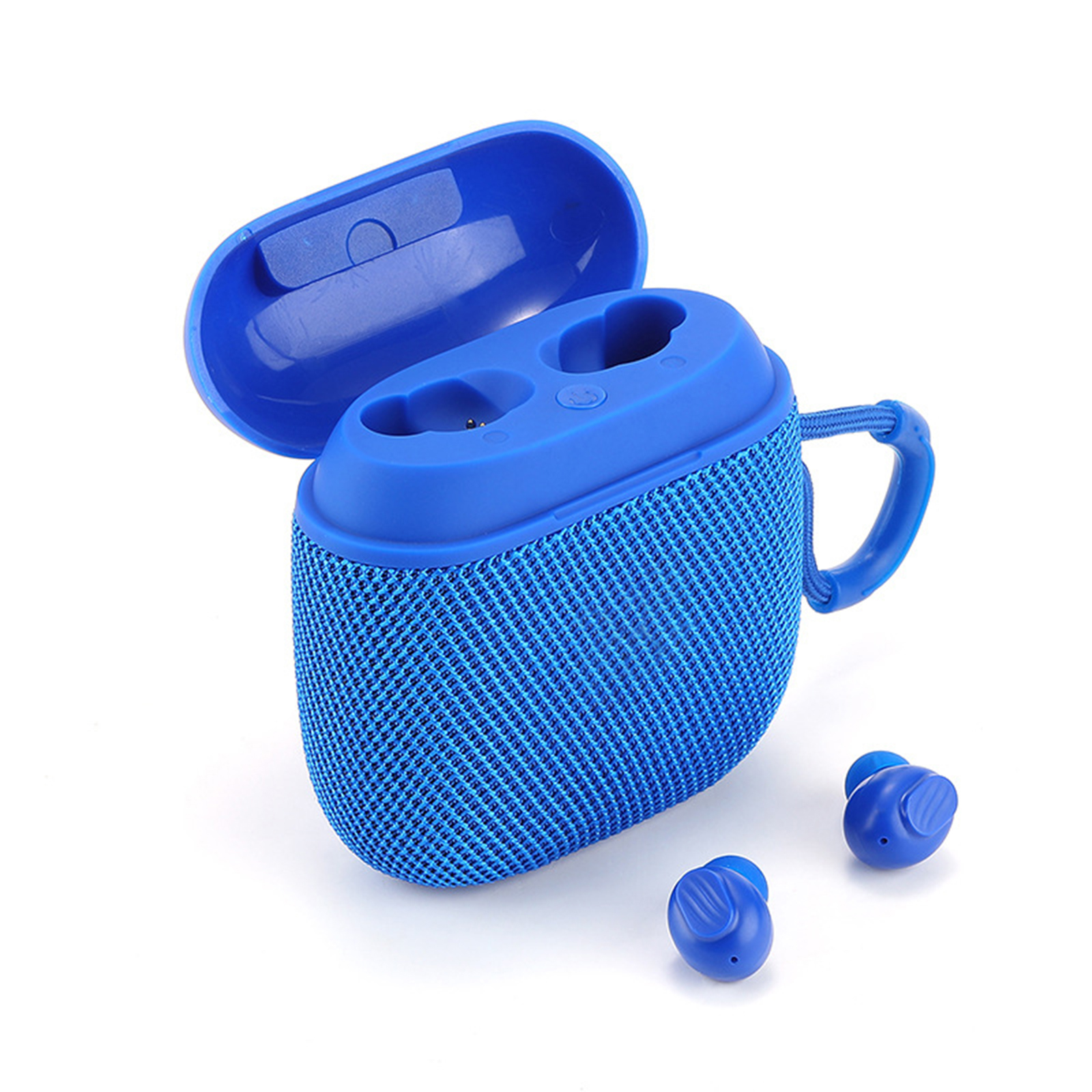 TG809 2 In 1 Portable Wireless Speaker Earbuds Combo Mini Surround Stereo Sound With Earbuds For Home Party Outdoor Travel