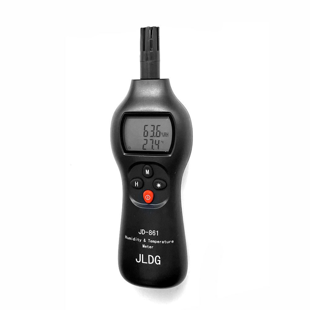 Temperature Humidity Meter JD-861 Air Ambient Indoor Industrial Thermohygrometer LCD Backlight Meter