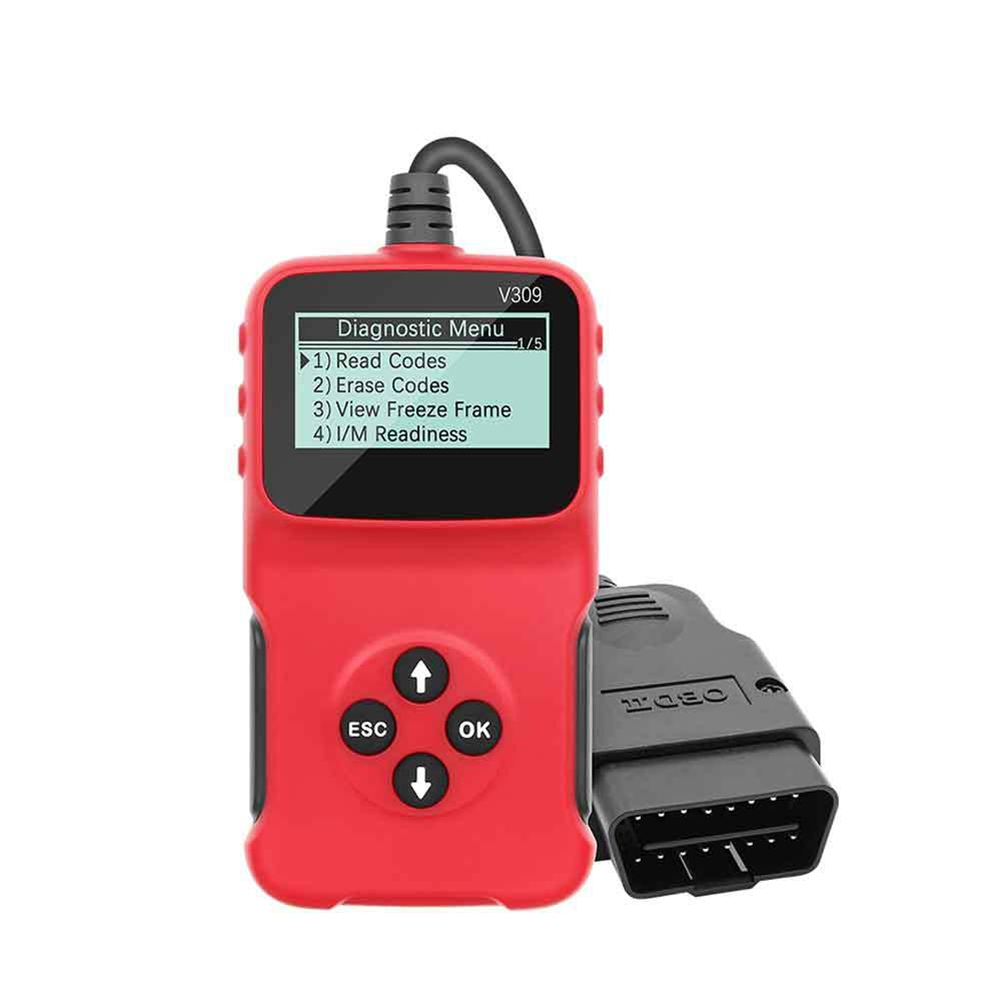 V309 Car Obd Scanner Multi-language Code Reader Fault Code Clear Car Diagnostic Scanner Auto Tool Vc309 Vc300 V300