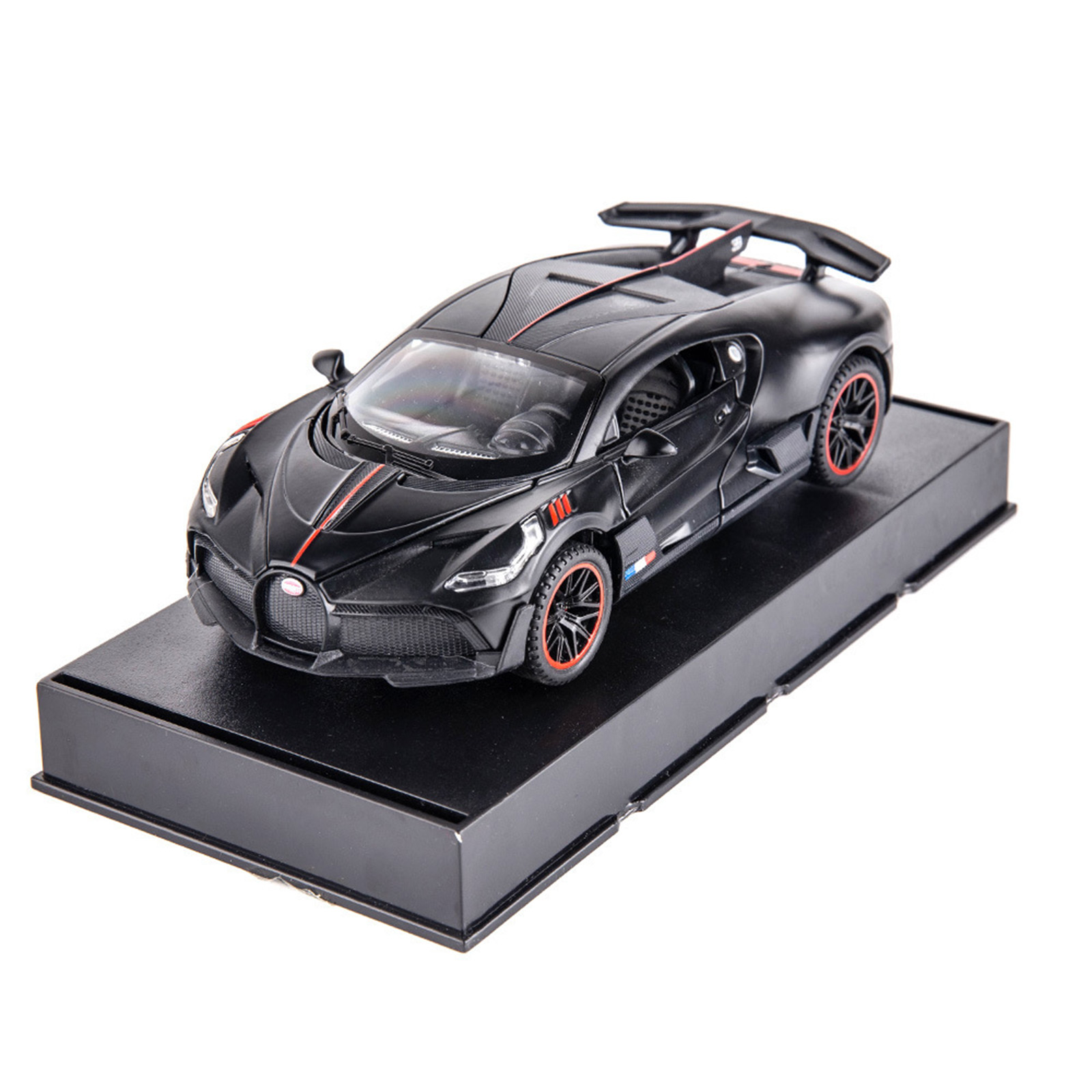 VB32603-1 Alloy Sports Car Model Ornaments Simulation Diecast Car With Sound Light For Kids Birthday Christmas Gifts