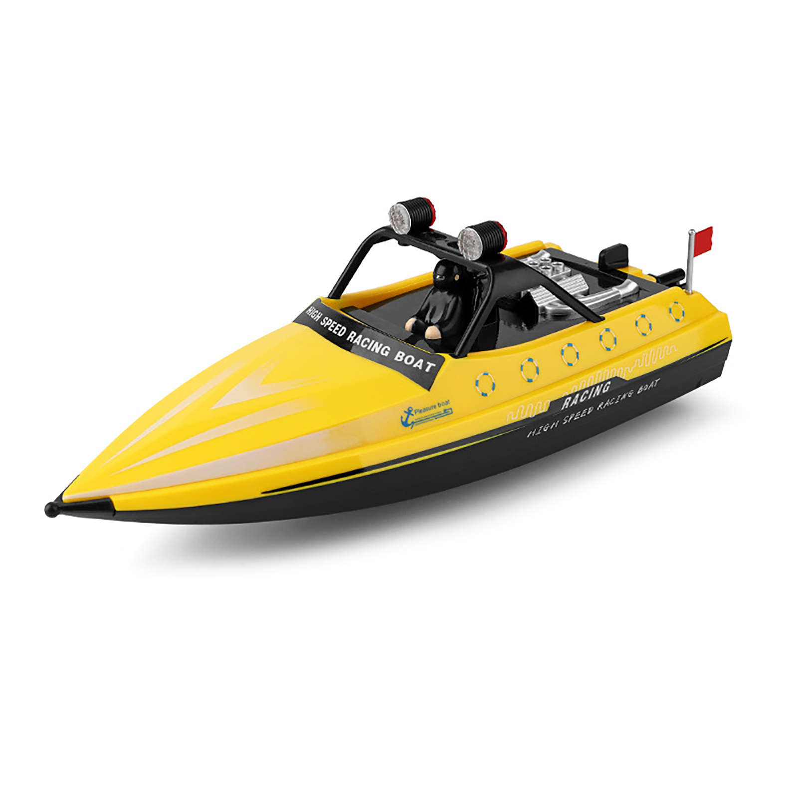 WLtoys Wl917 2.4ghz RC Boat High Speed 16km/H Remote Control Speedboat RC Jet Boat with Storage Bag