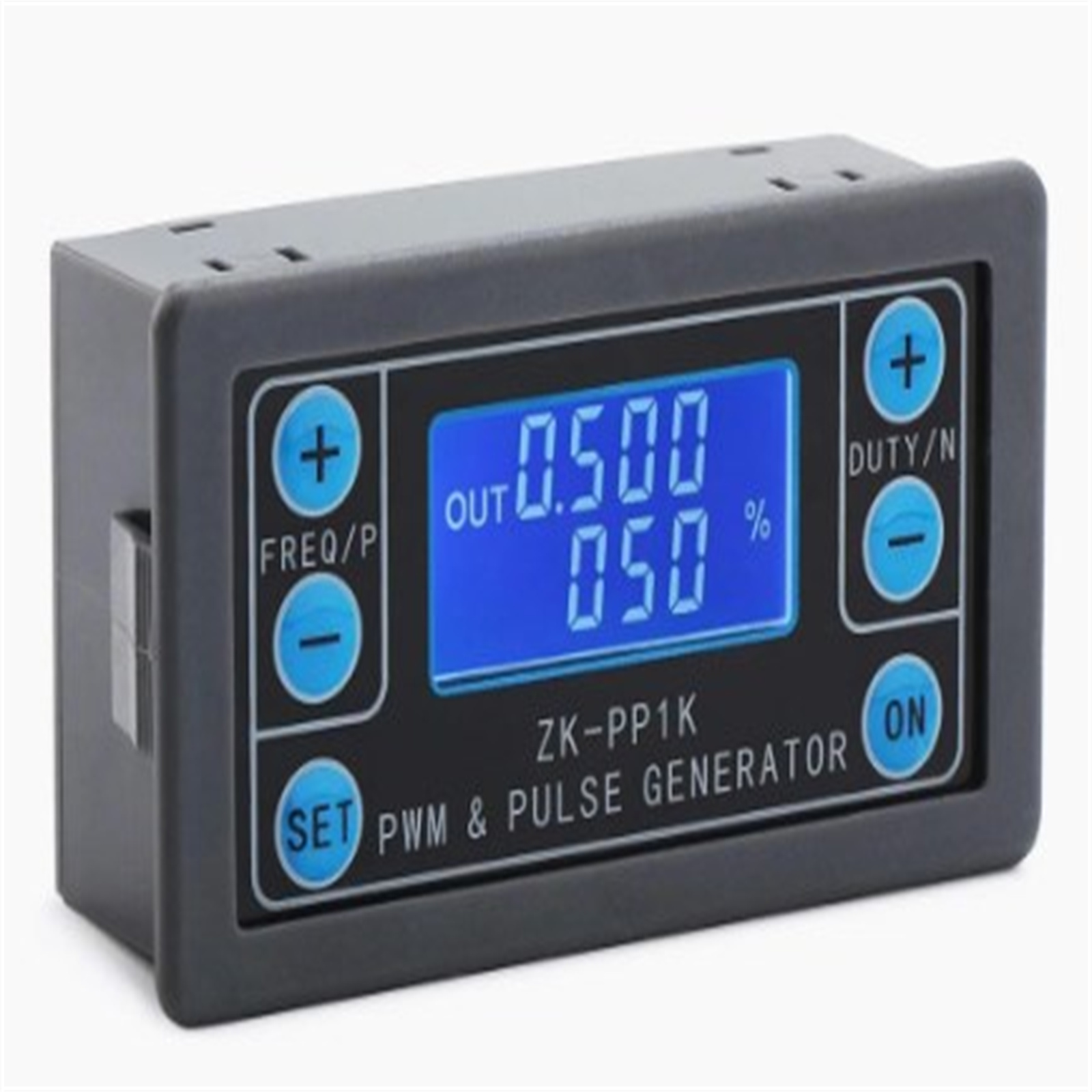 ZK-PP1K Dual Mode Signal Generator LCD PWM 1-Channel 1Hz-150KHz PWM Pulse Frequency Duty Cycle Adjustable Square Wave Generator