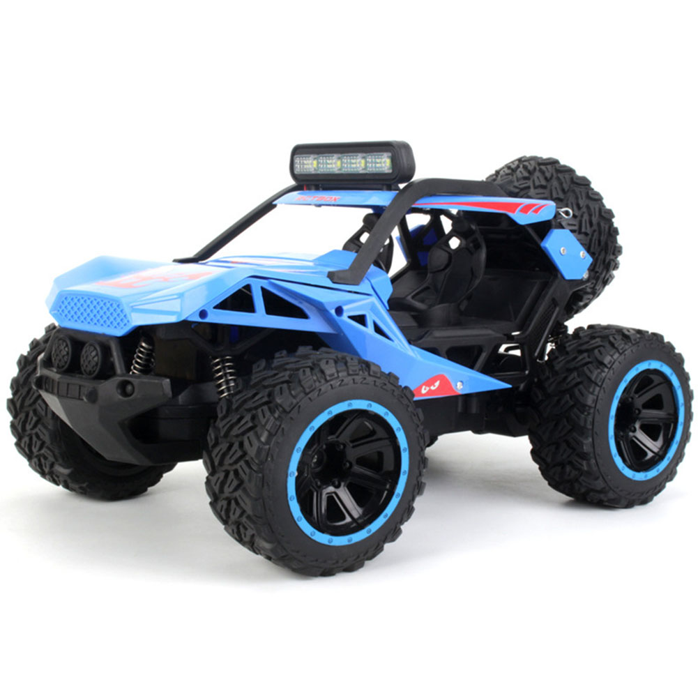 1:14 Half-scale Remote Control Car with Light 25KPH 2WD High-speed Climbing RC Car Model Toy White