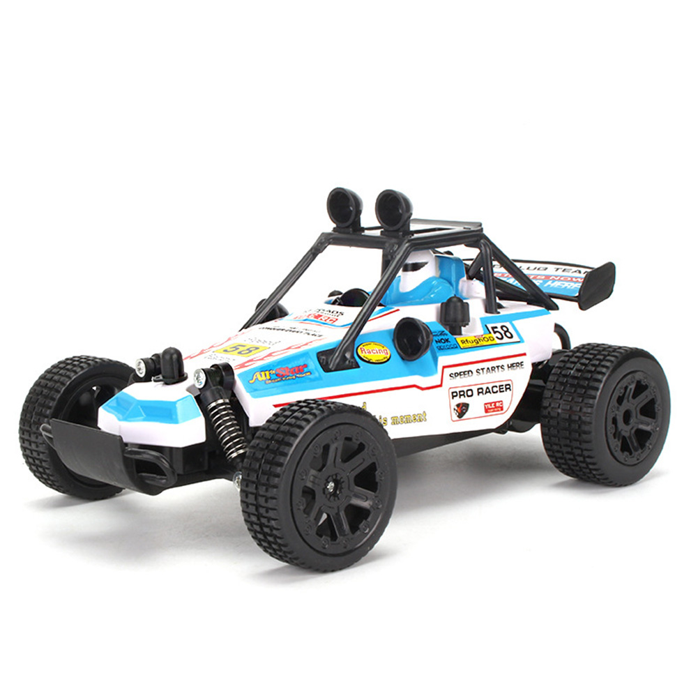 1:20 2.4G RC Mountain Off-road Car Children Rechargeable Remote Control Racing Car Toy Blue