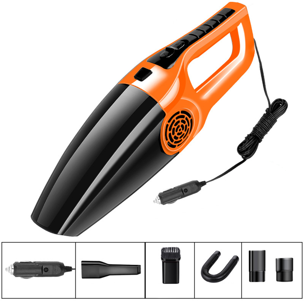 120W 3600mbar Car Vacuum Cleaner Wet And Dry dual-use Vacuum Cleaner Handheld 12V Car Vacuum Cleaner