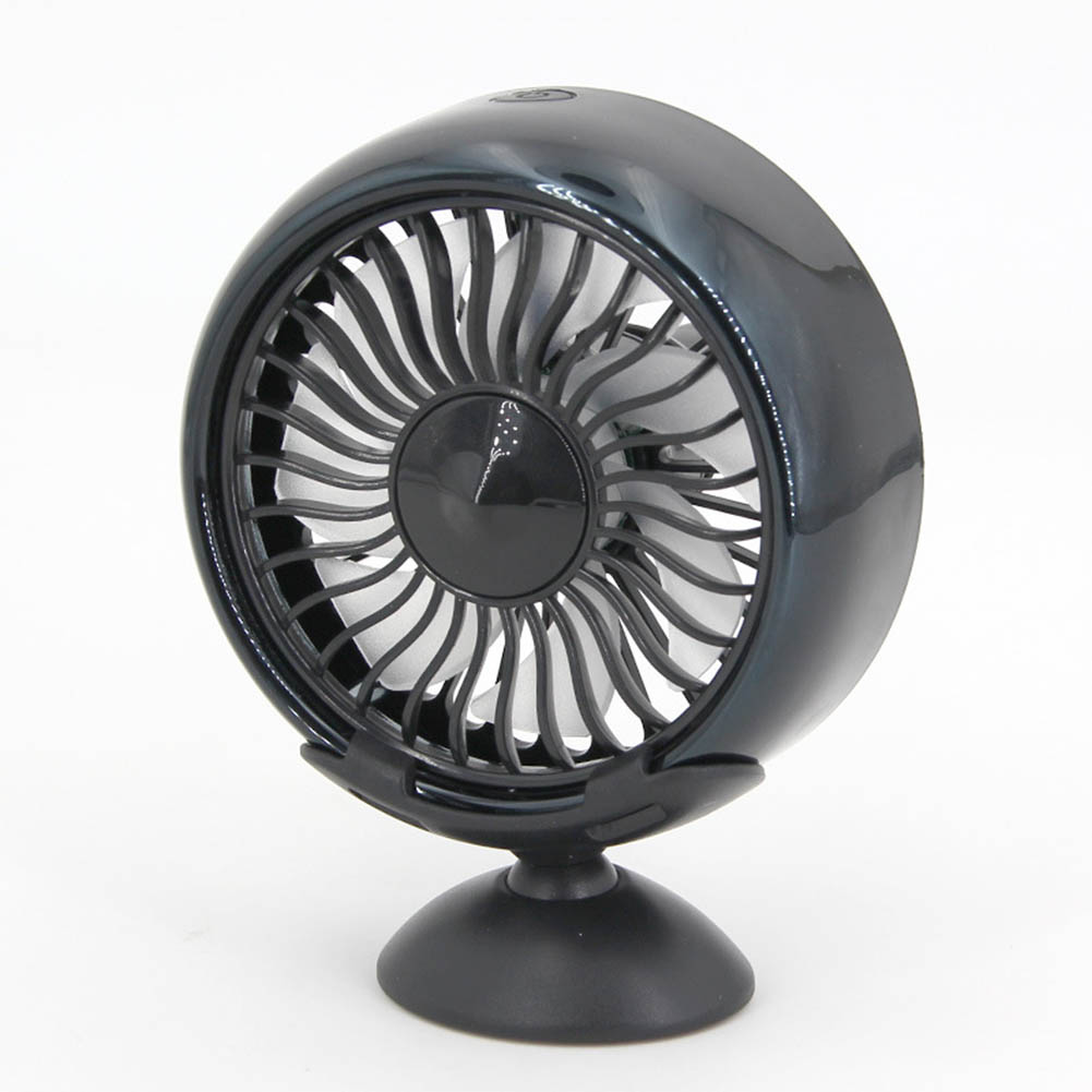 12V Electric Car Fan 360 Degree Rotatable Car Auto Cooling Air Circulator Fan