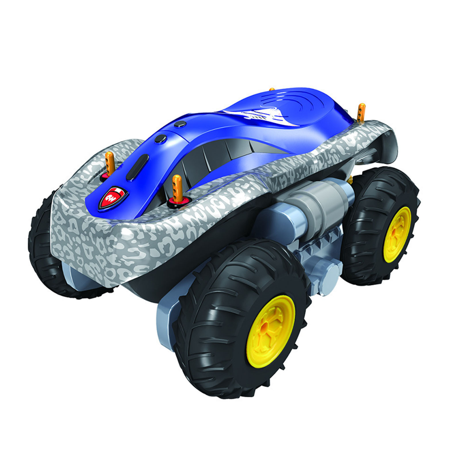 2.4g Amphibious RC Car 6ch Electric Remote Control Off-Road Vehicle Deformation Yacht with Pneumatic Tires