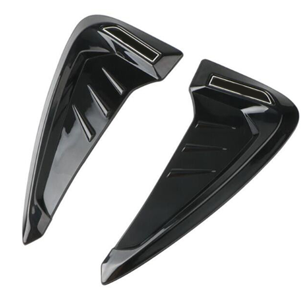 2PCS Car Shark Gills Side Mudguard Vent Decoration 3D Stickers Auto Accessories