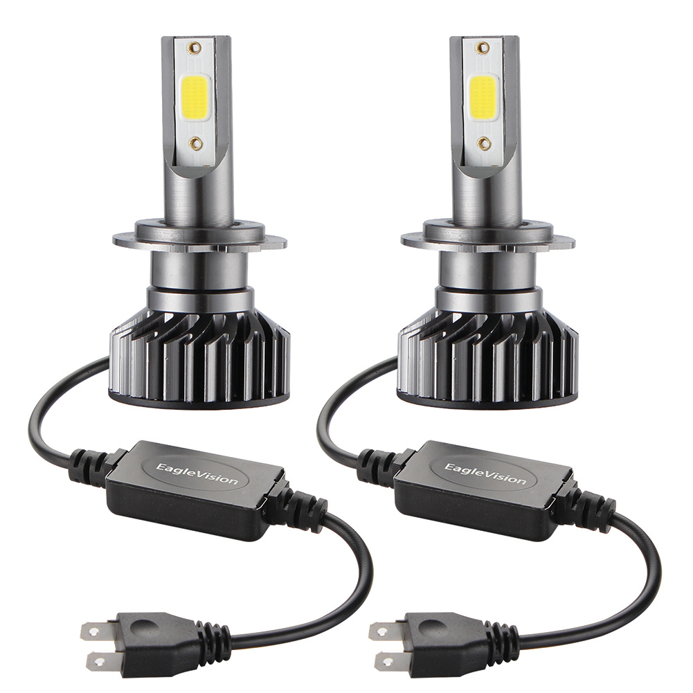2PCS Mini Car LED Headlight Bulb H1 H7 H8/H9/H11 9005/HB3 9006/HB4 H4/HB2/9003 Hi/Lo 72W 10000LM 6000K Car Headlamp H8/H9/H11