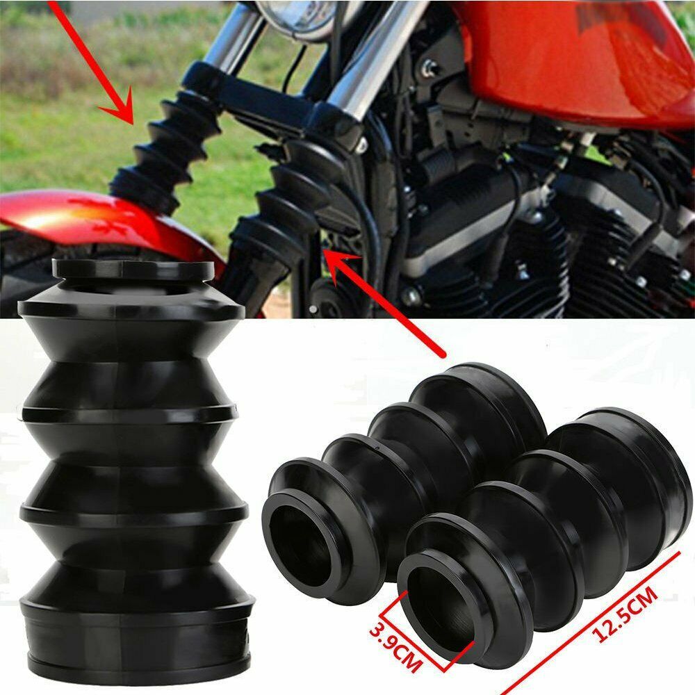 2pcs Motorcycle Fork Protective Cover Motorbike Fork Gaiters Gators Boots