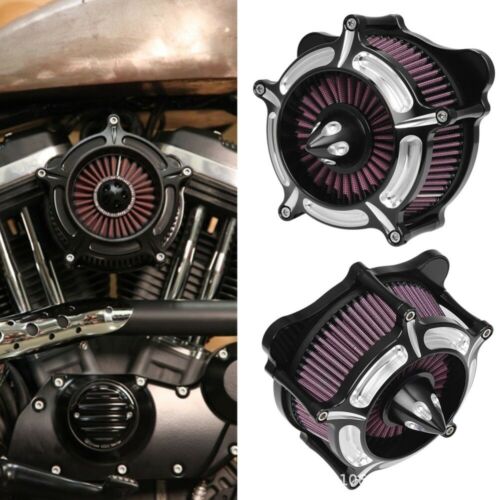 Air Filter Motorcycle Turbine Spike Intake Air Cleaner Filter System