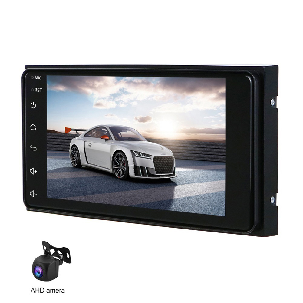 Android 11 Car Player Bluetooth Multimedia Navigation Reversing Video Player for Corolla Standard with 12 Lights Camera