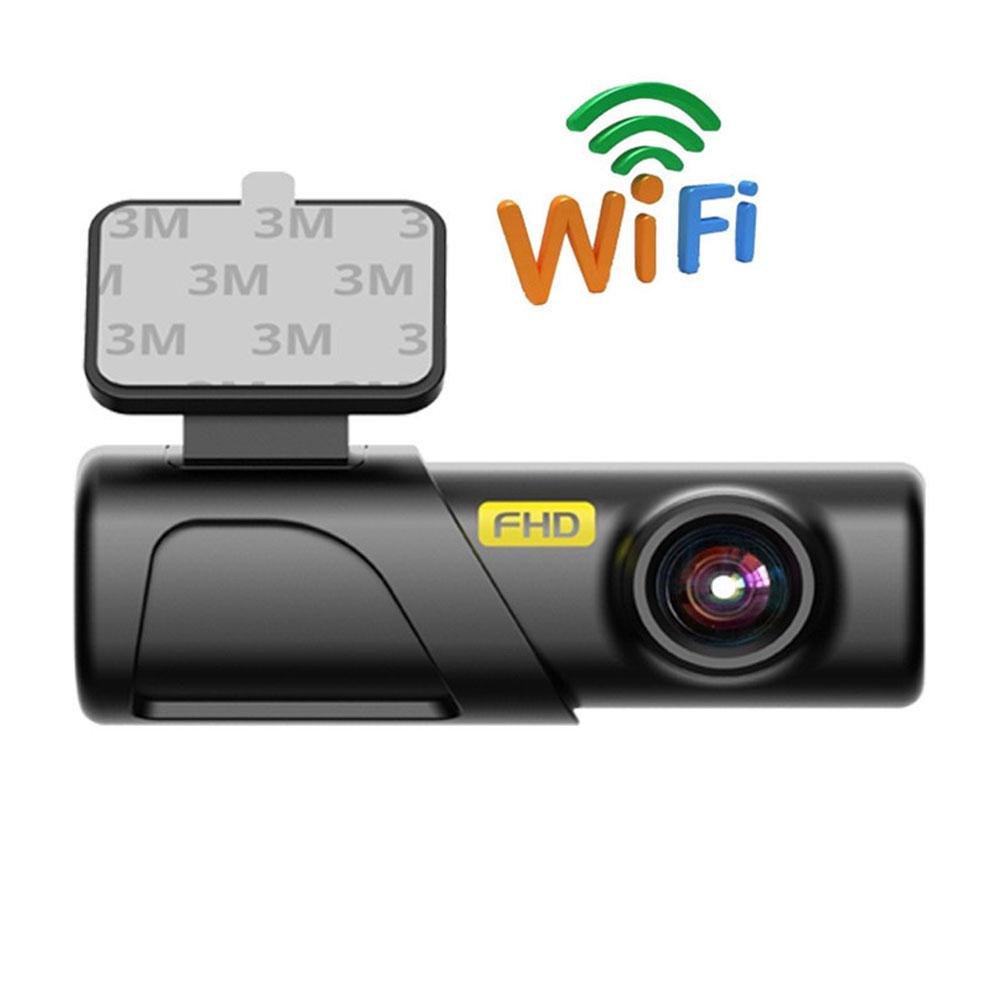 Car Dash Cam Smart Wifi Control Driving Recorder 24h Parking Monitoring Dvr HD Night Vision Camcorder