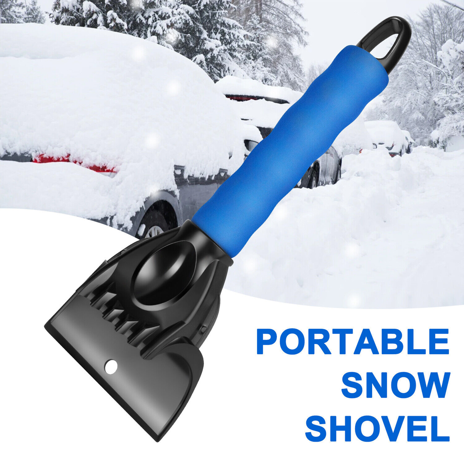 Car Ice Scraper Snow Frost Removal Shovel Defrost Winter Snow Clearing Tool for Windshield