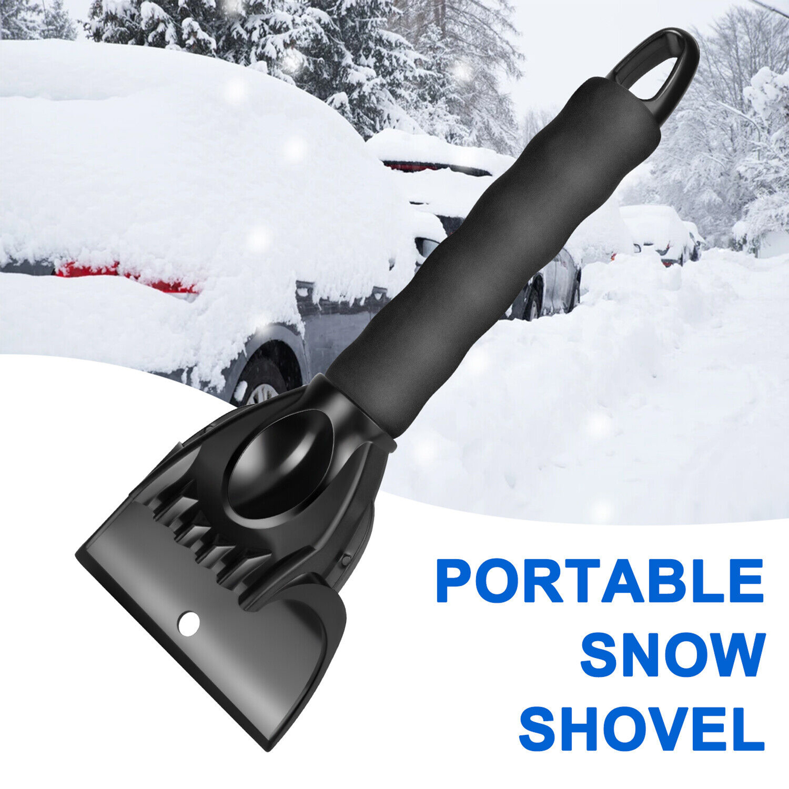 Car Ice Scraper Snow Frost Removal Shovel Defrost Winter Snow Clearing Tool for Windshield