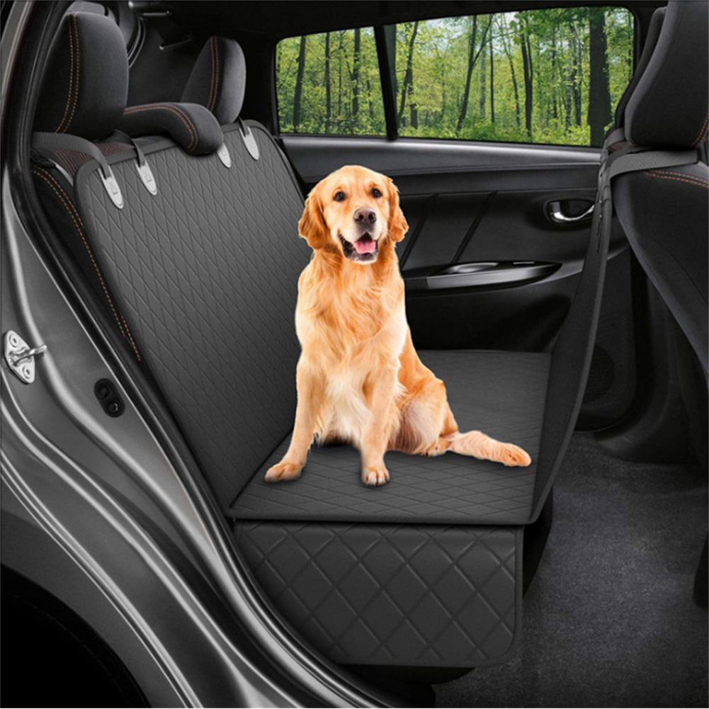 Dog Back Seat Car Cover Protector Waterproof Scratchproof Nonslip Hammock for Pet Against Dirt and Pet Hair Seat Covers