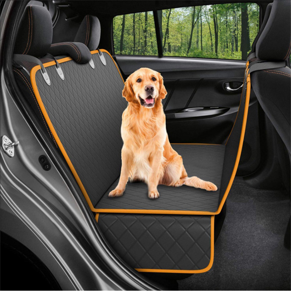 Dog Back Seat Car Cover Protector Waterproof Scratchproof Nonslip Hammock for Pet Against Dirt and Pet Hair Seat Covers