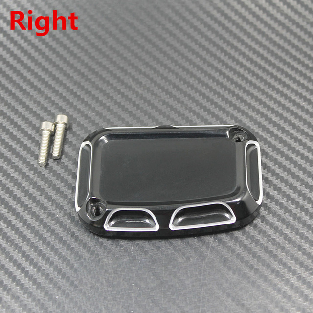 L&R Motorcycle Brake Master Cylinder Cover For  Touring Road King Ultra Tri Street Glide Electra Street V-Rod Night Rod 2017