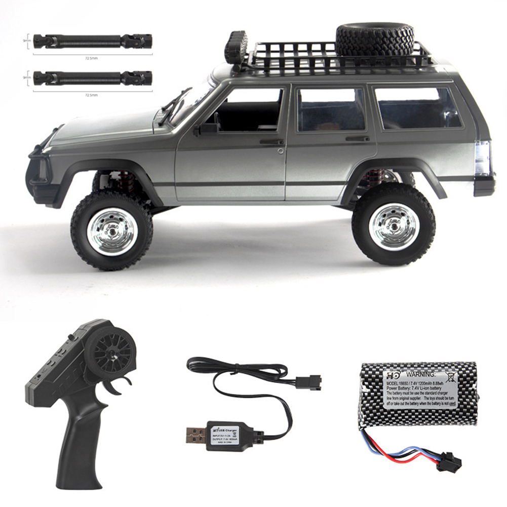 Mn78 Full Scale Remote Control Car Modified Metal Drive Shaft Model Toy Climbing Off-road Vehicle