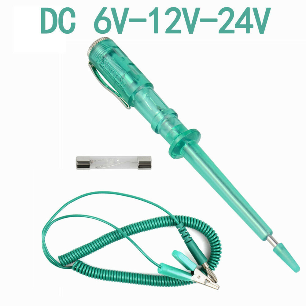 Portable Auto Circuit Tester With Led Light Dc 6v-12v-24v 85486 Probe Repair Electric Test Pen