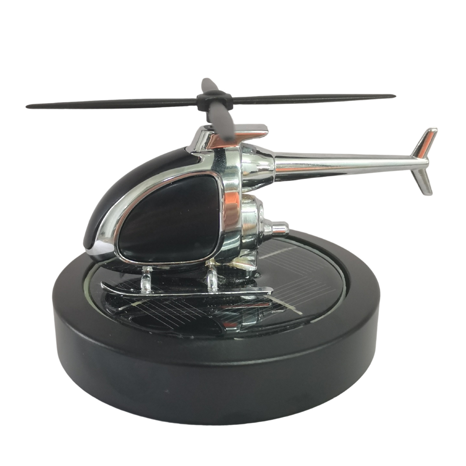 Solar Helicopter Model Car Fragrance Aroma Diffuser Novelty Ornaments Decor Air Freshener For Office Home Auto