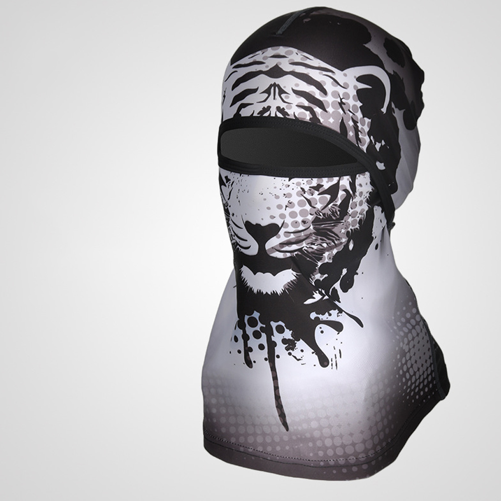 Sports Headwear Motorcycle Riding Headgear Magic Sport Scarf Full Face Mask Balaclava One size_Skull B