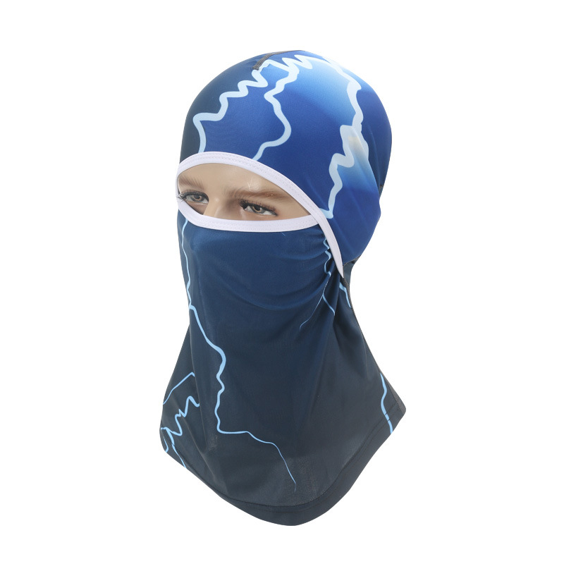 Sports Headwear Motorcycle Riding Headgear Magic Sport Scarf Full Face Mask Balaclava One size_Skull B